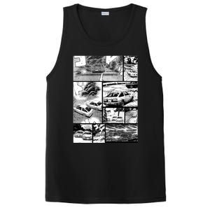 Initial D Racing Manga Wall Design (Version 2) PosiCharge Competitor Tank