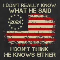 I DonT Really Know What He Said Funny Pro Voting Trump 11oz C Handle Ceramic Mug
