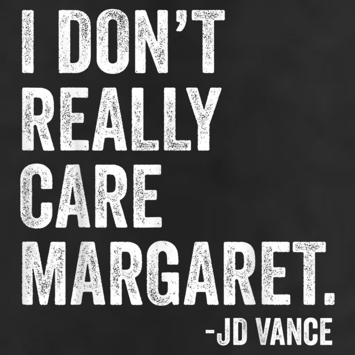I Don’T Really Care Margaret Jd Vance Funny Minimalist Golf Towel