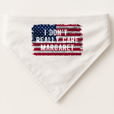 I DonT Really Care Margaret USA-Made Doggie Bandana