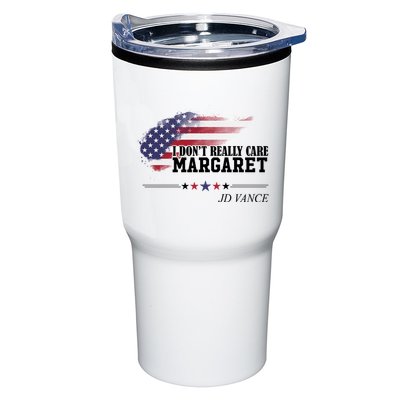 I DonT Really Care Margaret American Flag Jd Vance Tumbler