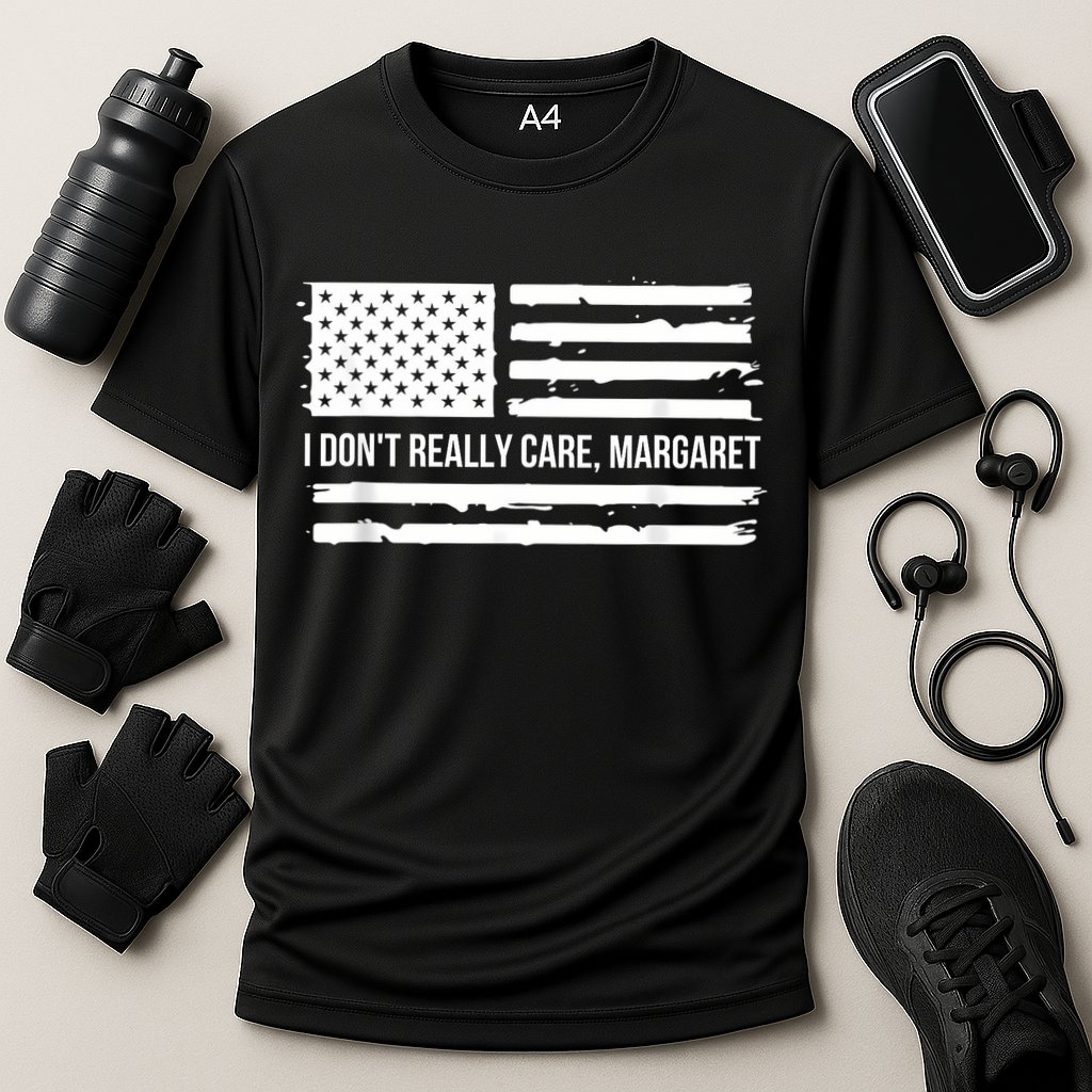 I DonT Really Care Margaret Cooling Performance Crew T-Shirt