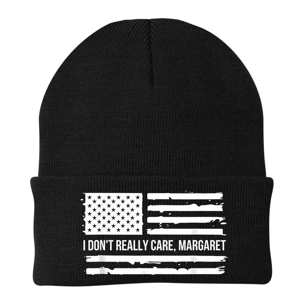 I DonT Really Care Margaret Beanie