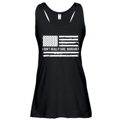 I DonT Really Care Margaret Ladies Essential Flowy Tank