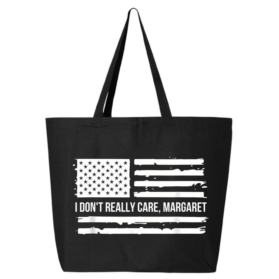 I DonT Really Care Margaret 25L Jumbo Tote