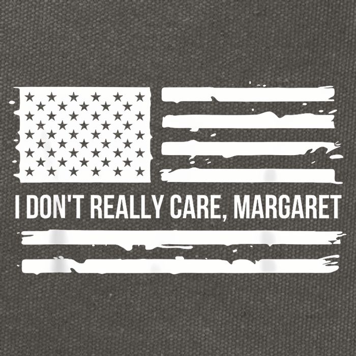 I DonT Really Care Margaret Cotton Canvas Backpack
