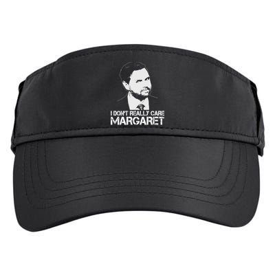 I Dont Really Care Margaret Minimalist Jd Vance Adult Drive Performance Visor