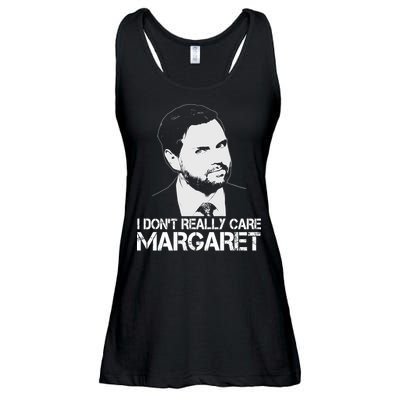 I Dont Really Care Margaret Minimalist Jd Vance Ladies Essential Flowy Tank