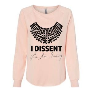 I Dissent Rbg Ruth Bader Ginsburg Rights Equality Womens California Wash Sweatshirt