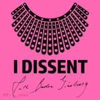 I Dissent Rbg Ruth Bader Ginsburg Rights Equality Stripe Pom Pom Beanie