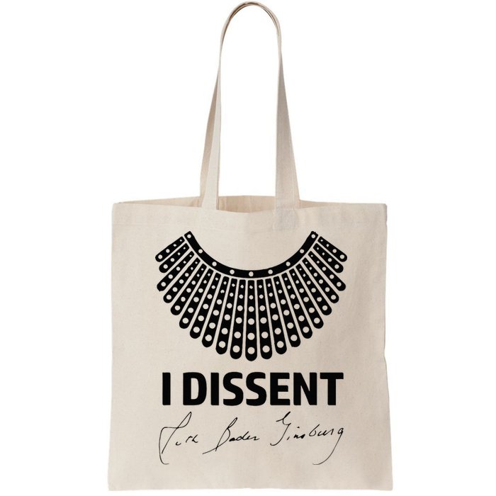 I Dissent Rbg Ruth Bader Ginsburg Rights Equality Bag