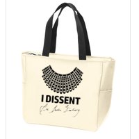 I Dissent Rbg Ruth Bader Ginsburg Rights Equality Zip Tote Bag