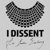 I Dissent Rbg Ruth Bader Ginsburg Rights Equality Tie-Dye T-Shirt