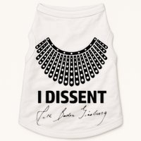 I Dissent Rbg Ruth Bader Ginsburg Rights Equality Doggie Tank