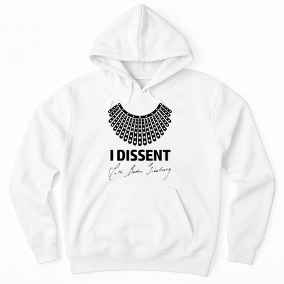 I Dissent Rbg Ruth Bader Ginsburg Rights Equality Hoodie