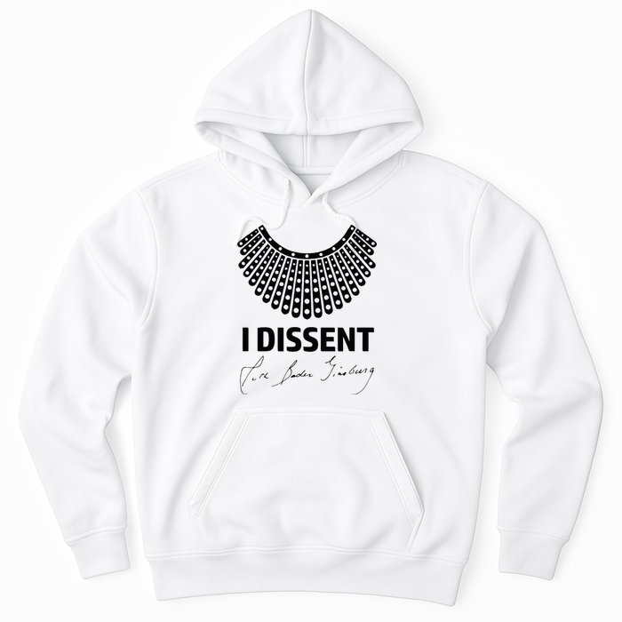 I Dissent Rbg Ruth Bader Ginsburg Rights Equality Hoodie