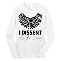 I Dissent Rbg Ruth Bader Ginsburg Rights Equality Long Sleeve Shirt