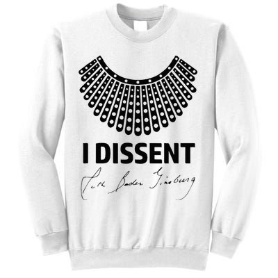 I Dissent Rbg Ruth Bader Ginsburg Rights Equality Sweatshirt
