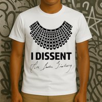 I Dissent Rbg Ruth Bader Ginsburg Rights Equality T-Shirt