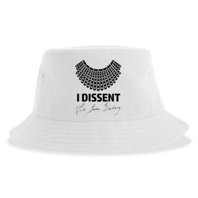 I Dissent Rbg Ruth Bader Ginsburg Rights Equality Sustainable Bucket Hat