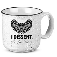 I Dissent Rbg Ruth Bader Ginsburg Rights Equality 15oz Campfire Ceramic Mug