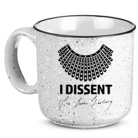 I Dissent Rbg Ruth Bader Ginsburg Rights Equality 15oz Campfire Ceramic Mug