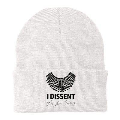 I Dissent Rbg Ruth Bader Ginsburg Rights Equality Knit Cap Winter Beanie