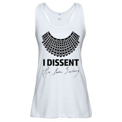 I Dissent Rbg Ruth Bader Ginsburg Rights Equality Ladies Essential Flowy Tank