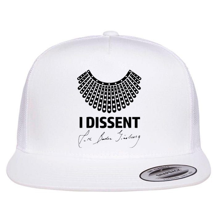 I Dissent Rbg Ruth Bader Ginsburg Rights Equality Flatbill Hat