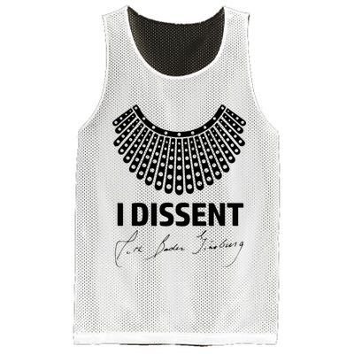 I Dissent Rbg Ruth Bader Ginsburg Rights Equality Mesh Reversible Basketball Jersey Tank