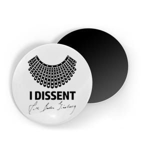 I Dissent Rbg Ruth Bader Ginsburg Rights Equality Magnet