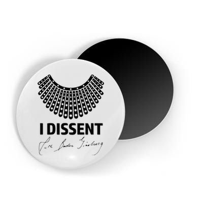 I Dissent Rbg Ruth Bader Ginsburg Rights Equality Magnet