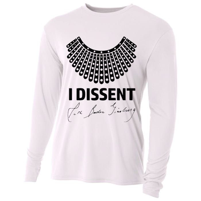 I Dissent Rbg Ruth Bader Ginsburg Rights Equality Cooling Performance Long Sleeve Crew