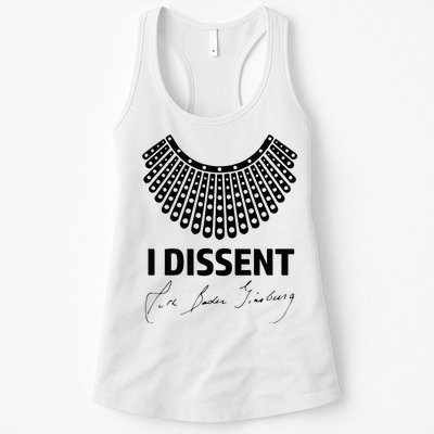 I Dissent Rbg Ruth Bader Ginsburg Rights Equality Womens Tank Top