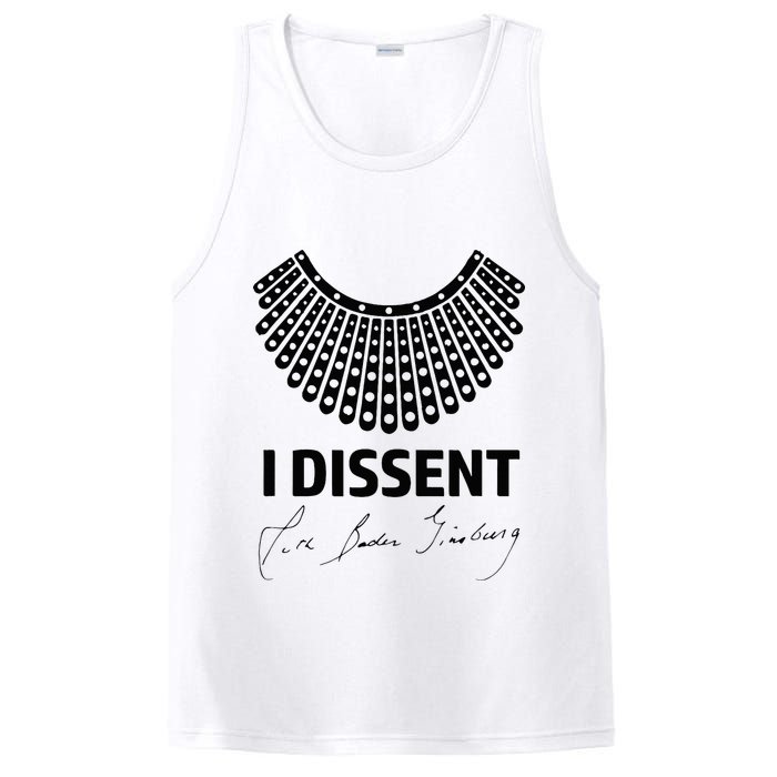 I Dissent Rbg Ruth Bader Ginsburg Rights Equality PosiCharge Competitor Tank