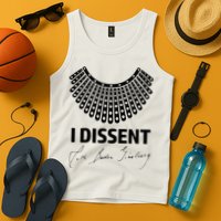 I Dissent Rbg Ruth Bader Ginsburg Rights Equality Tank Top