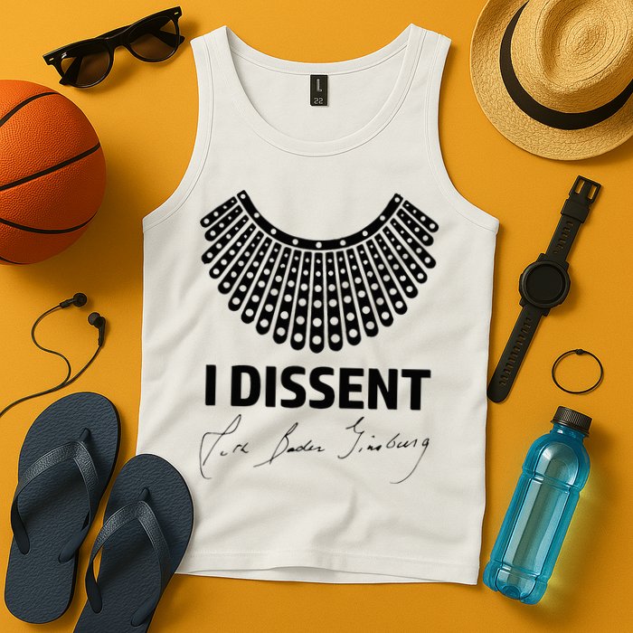 I Dissent Rbg Ruth Bader Ginsburg Rights Equality Tank Top