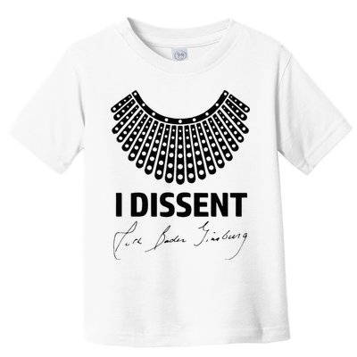 I Dissent Rbg Ruth Bader Ginsburg Rights Equality Toddler T-Shirt