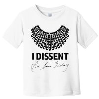 I Dissent Rbg Ruth Bader Ginsburg Rights Equality Toddler T-Shirt
