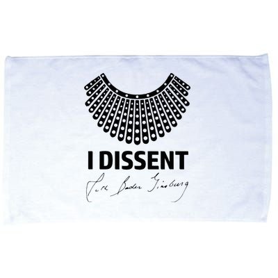 I Dissent Rbg Ruth Bader Ginsburg Rights Equality Microfiber Hand Towel