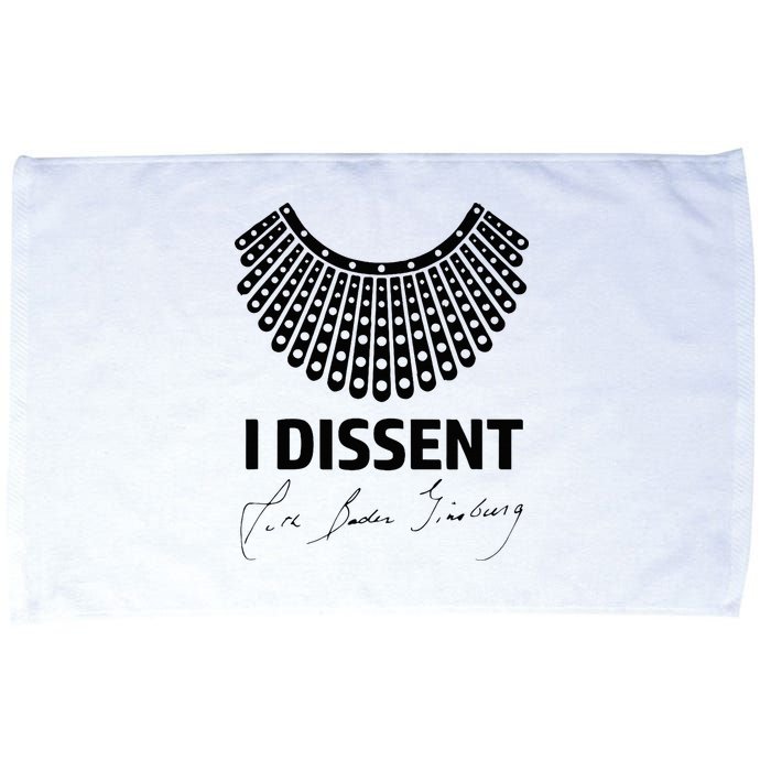 I Dissent Rbg Ruth Bader Ginsburg Rights Equality Microfiber Hand Towel