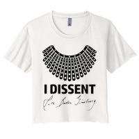 I Dissent Rbg Ruth Bader Ginsburg Rights Equality Crop Top