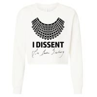 I Dissent Rbg Ruth Bader Ginsburg Rights Equality Cropped Pullover Crew