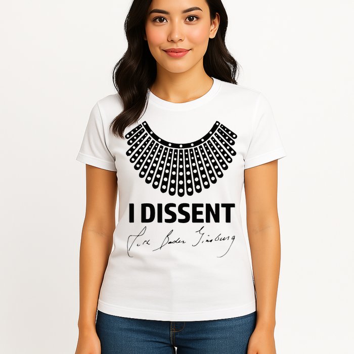 I Dissent Rbg Ruth Bader Ginsburg Rights Equality Womens T-Shirt