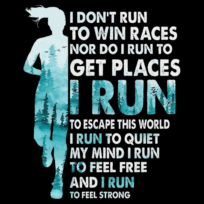 I DonT Run To Win Races I Run To Escape This World Running Flat Bill Trucker Hat