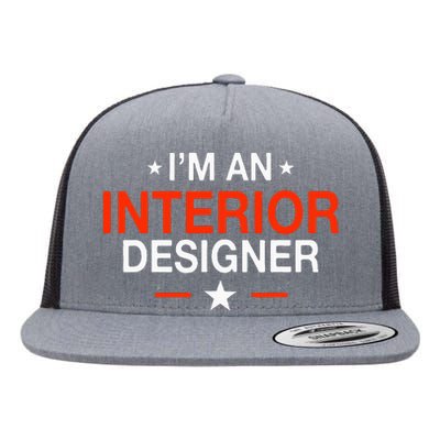 Interior Designer Room Decorator Home Design Specialist Flat Bill Trucker Hat