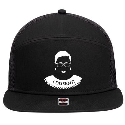 I Dissent RBG 7 Panel Mesh Trucker Snapback Hat