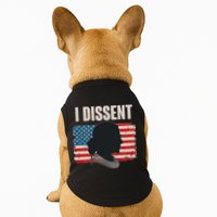 I Dissent Ruth Bader Ginsberg RBG USA American Flag Doggie Tank