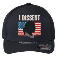 I Dissent Ruth Bader Ginsberg RBG USA American Flag Flexfit Unipanel Trucker Cap