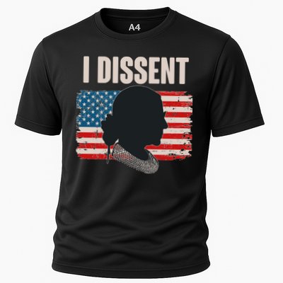 I Dissent Ruth Bader Ginsberg RBG USA American Flag Performance Shirt